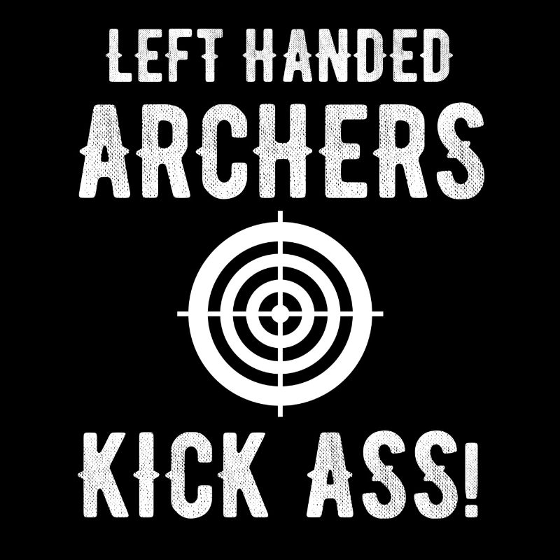 L’archer gaucher donne des coups de pied dans le !