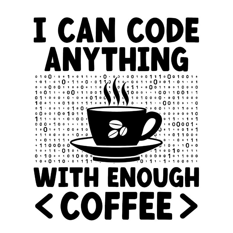 Kaffee-Codierung Programmierer Programmierer Entwickler Nerd Coff
