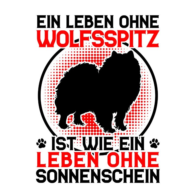 La vie sans Wolfsspitz Allemand Wolfsspitz