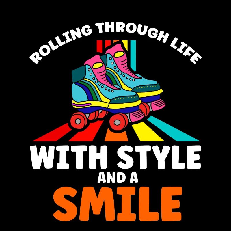 Roller Skates Funny 80s Roller Disco Skating