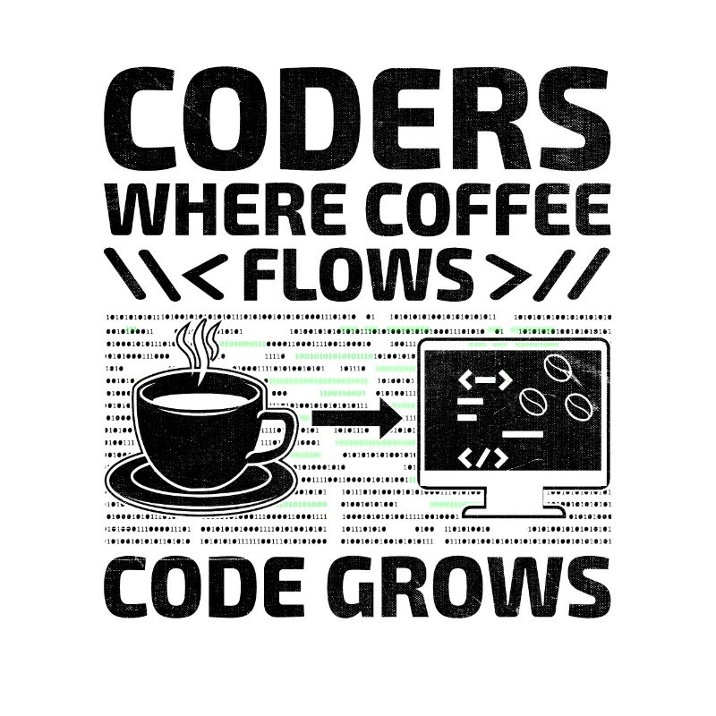 Kaffee-Codierung Programmierer Programmierer Entwickler Nerd Coff