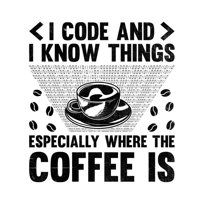 Café Codage Programmeur Codeur Développeur Nerd Coff