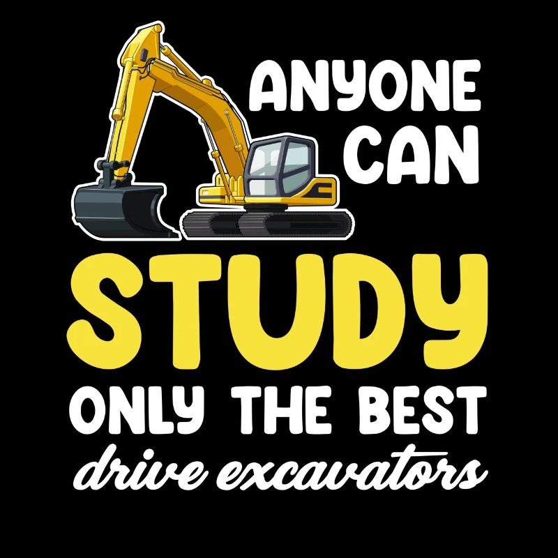 Everyone can only study the best excavators