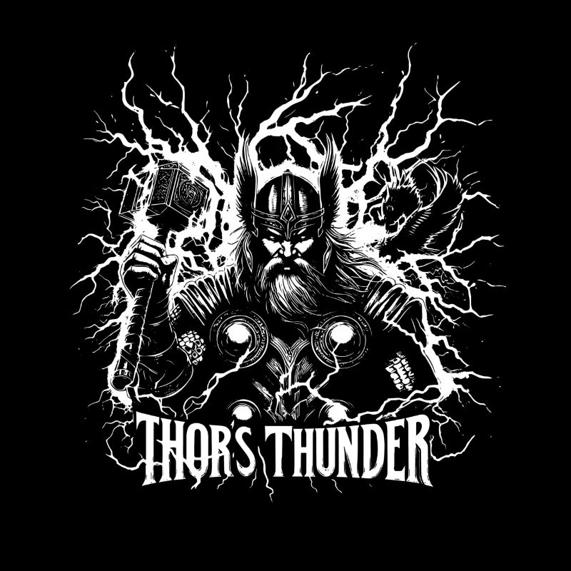 Thors Thunder Wikinger Blitz Donner Hammer