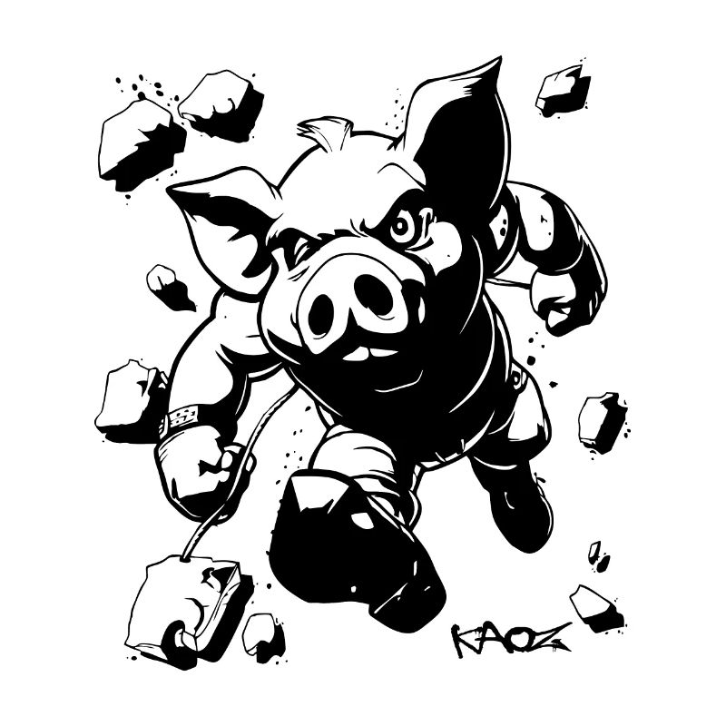 Percée : Briser les murs, Cochon intense