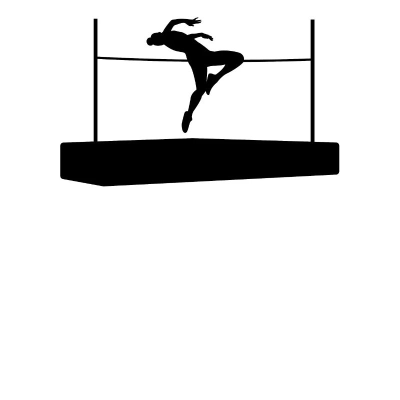 High Jump Athlete Jump Dynamics Gift