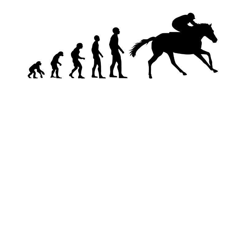 Evolution zum Pferderenner