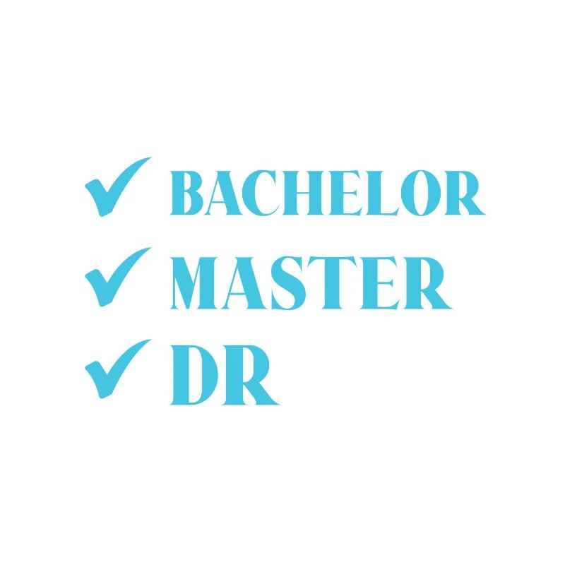 Bachelor Master Dr. Doctoral Degree Passed