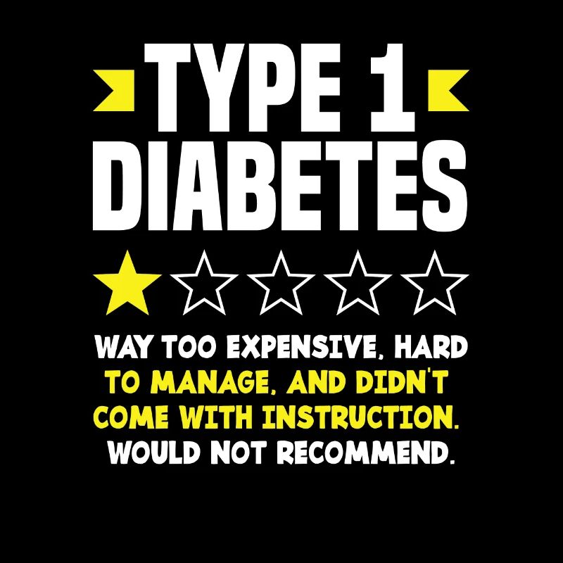 T1D Diabetes Type 1 Diabetic Gift