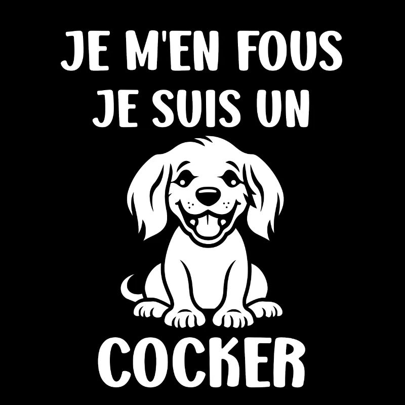 Humour Chien cocker