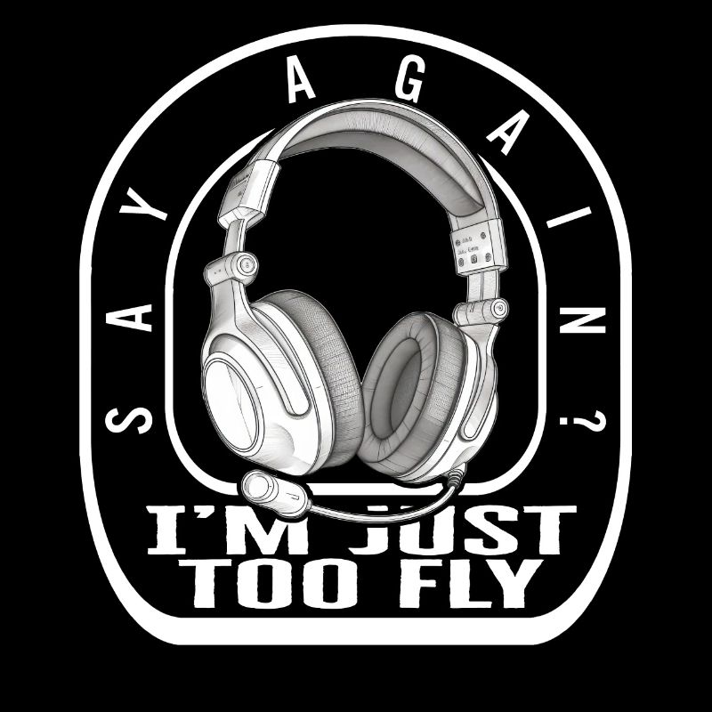 Kommunikations-Shirt, sag noch einmal, dass ich einfach zu fliege