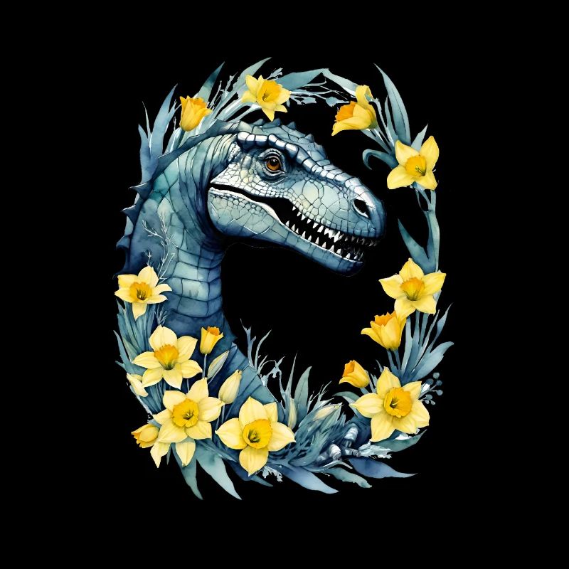 Trex Dinosaur Daffodils