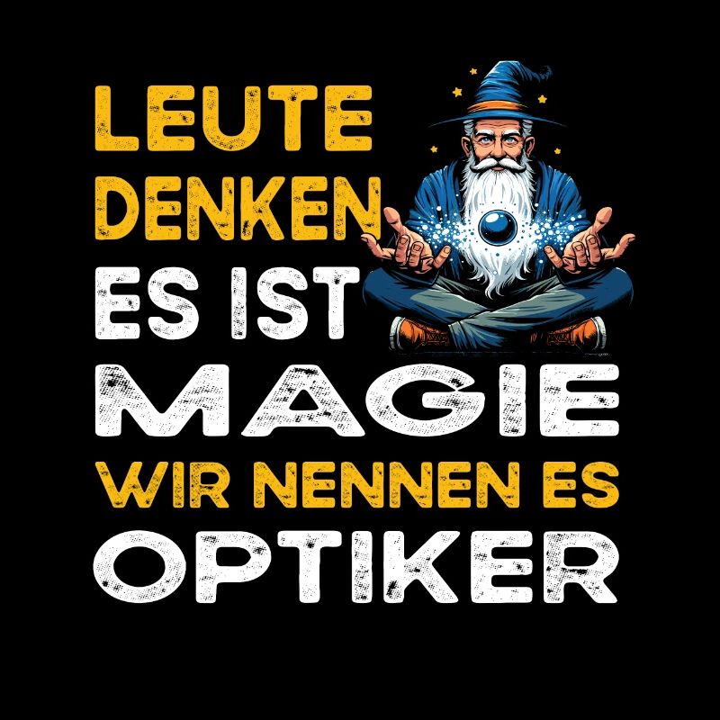 People Thinking Magic Optometrist Eyeglasses Eyes