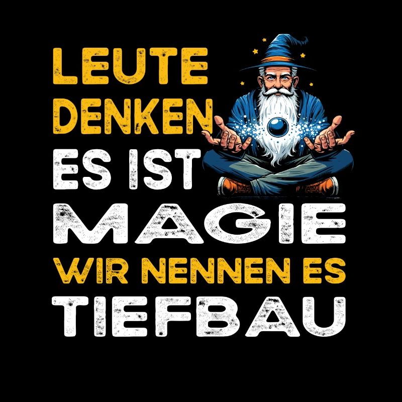 People Thinking Magic Civil Engineering Excavator Driver