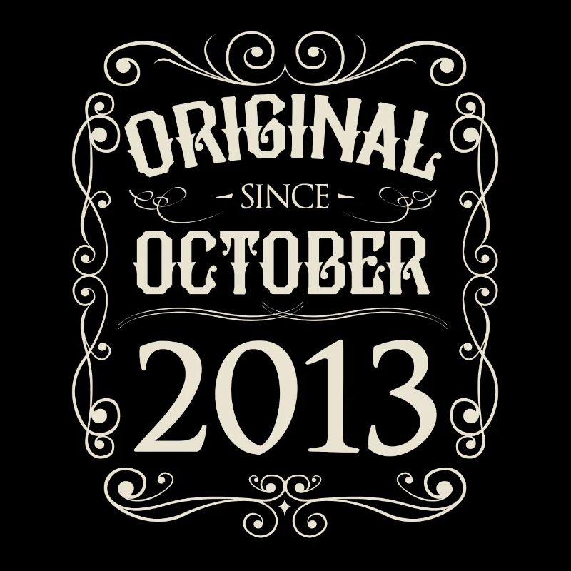 Vintage - Original since October 2013 Birthday