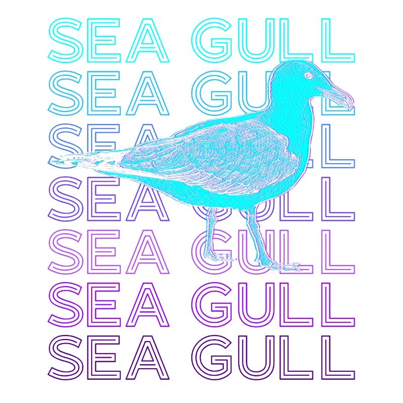 Seemöwe Möwe Seevogel Retro