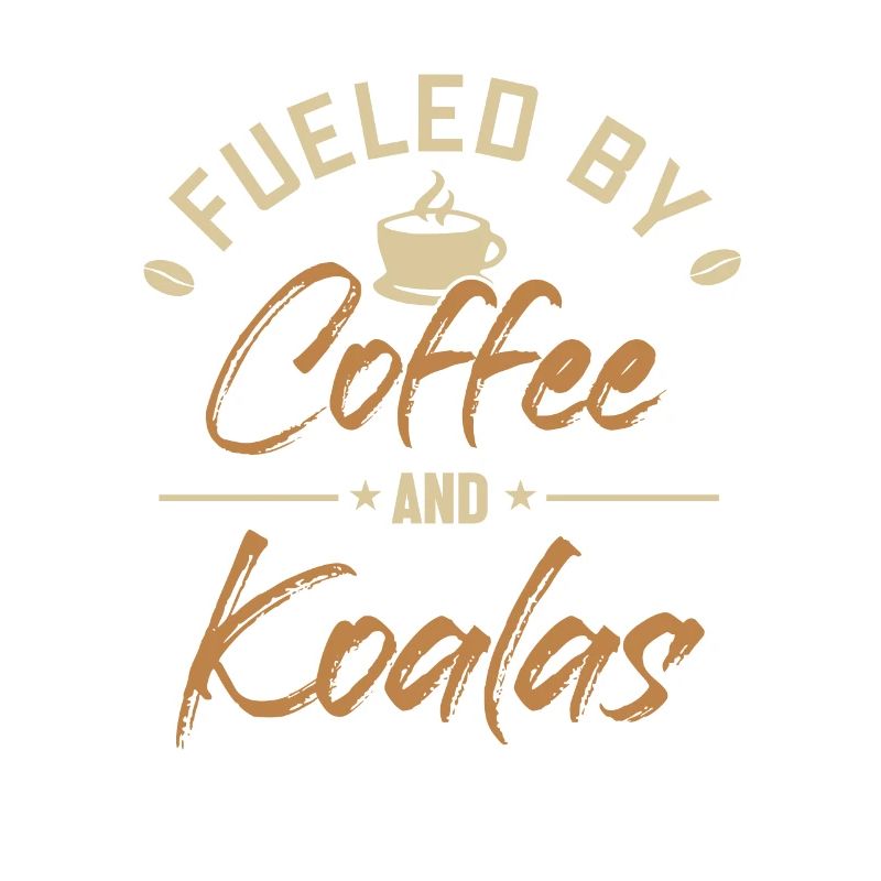 Alimenté par le café et les koalas Koalabear Eucalyptus