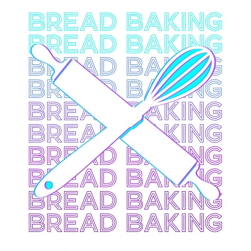 Bread Baking Bread Baker Bakery Retro