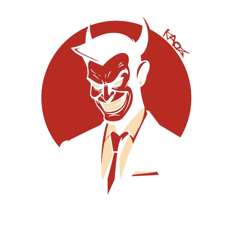 Satan Devil : Un Logo d’une Société Maléfique