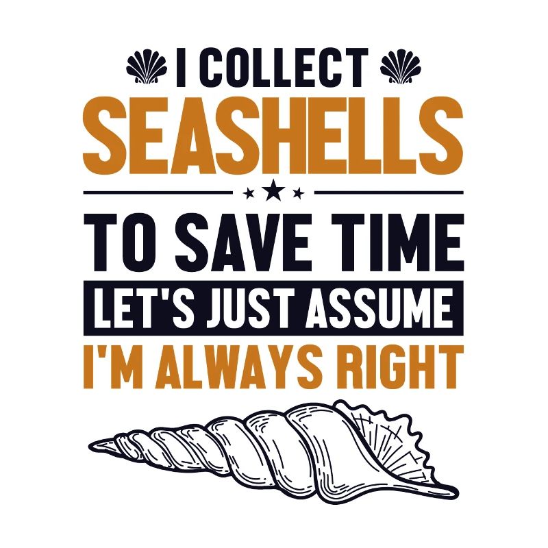 Seashells Let's Assume I'm Right Shell Seashell