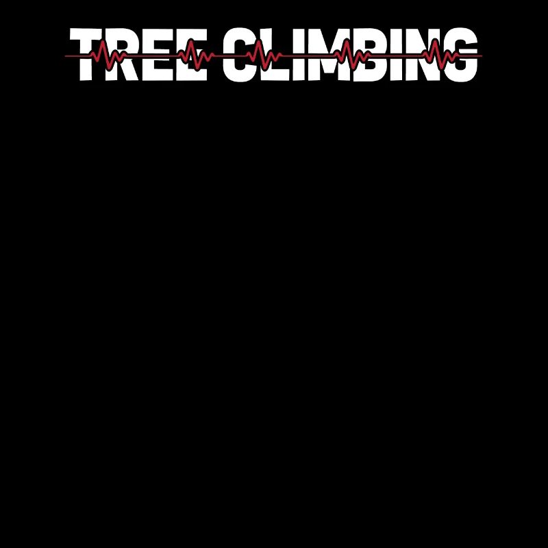 Arborist Tree Climber Arborist Ekg Heartbeat