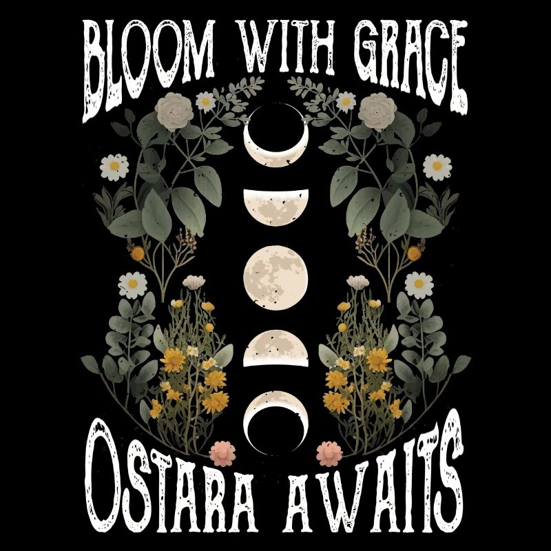 Ostara Witch Moon Eostre Printemps Oriental