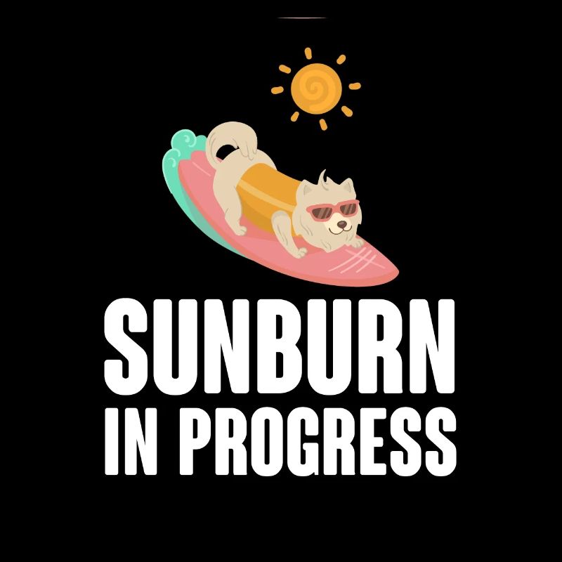 Sunburn In Progress Sunbathing Summertime