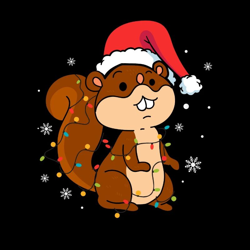 Eichhörnchen Weihnachten