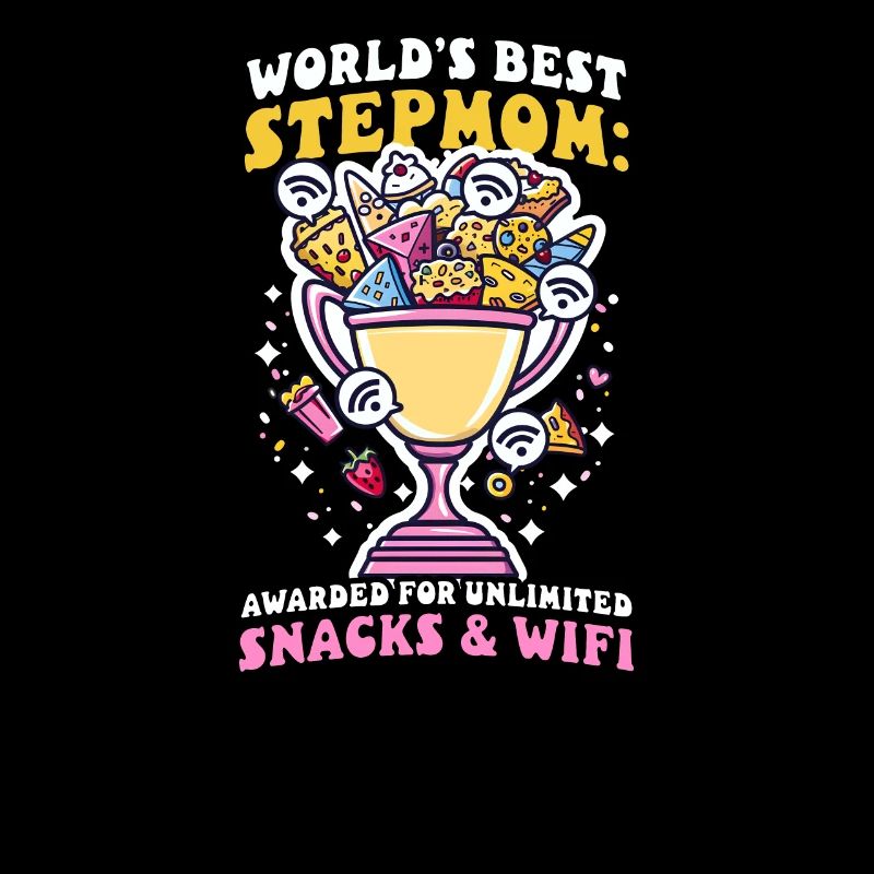 Muttertag Stiefmutter erhält unbegrenzte Snacks WLAN