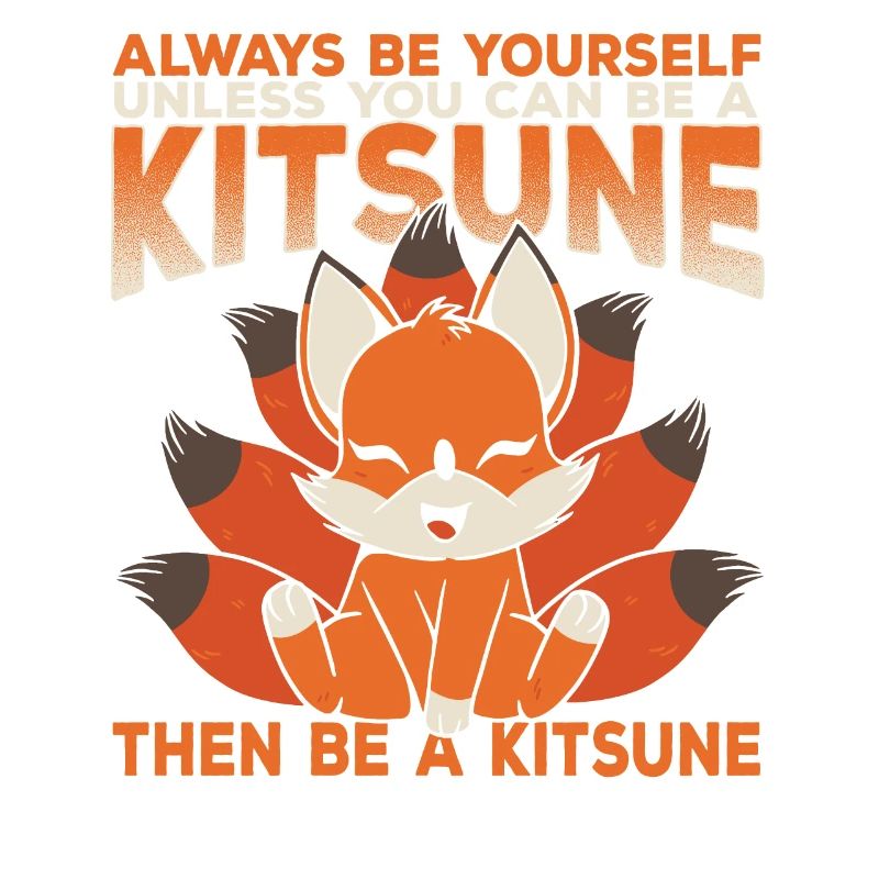 Kitsune Fox Kawaii Fox Gift