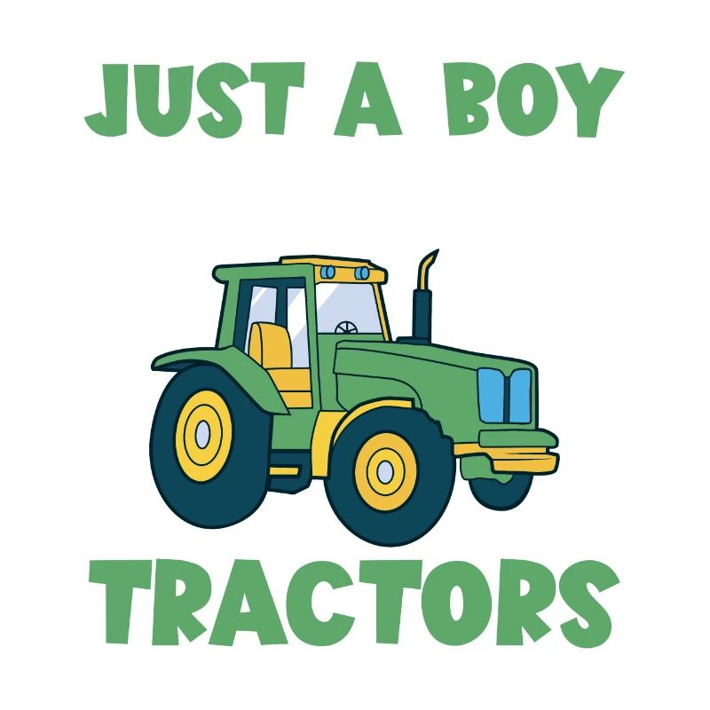 Traktorjunge Junger Bauer Traktorliebhaber