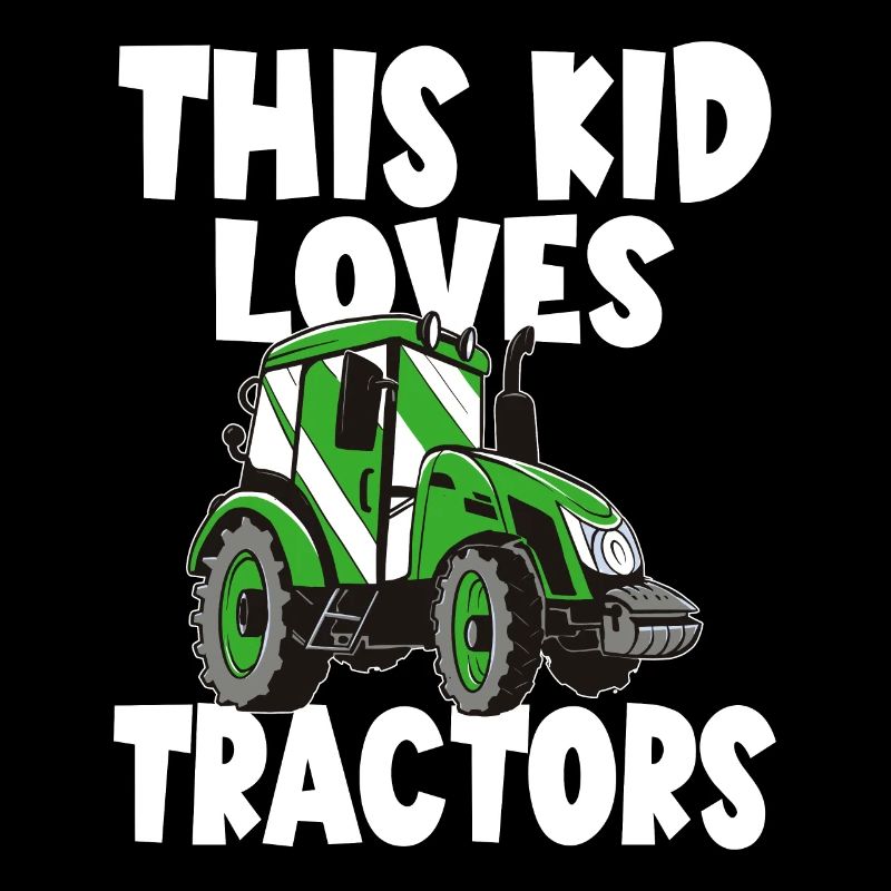 Traktorjunge Junger Bauer Traktorliebhaber