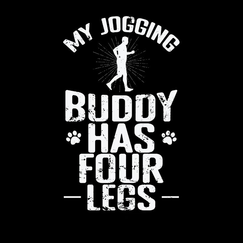 Mon compagnon de jogging a quatre pattes