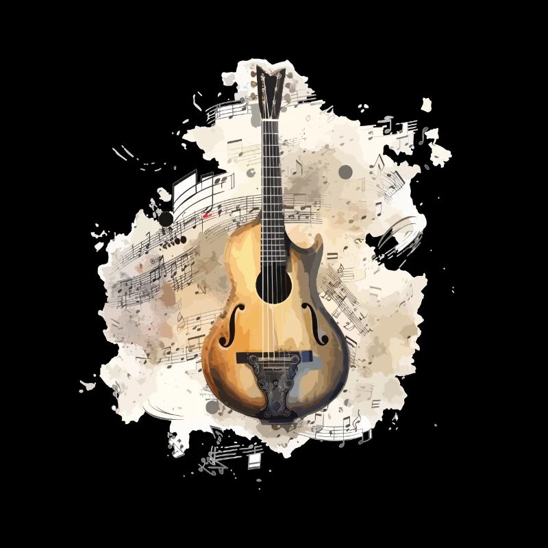 Rustic Mandolin Watercolors – Notes Of Tradition