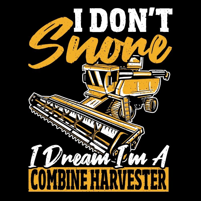 Moissonneuse-batteuse Harvest Harvest Moissonneuse-batteuse Driver Shirt