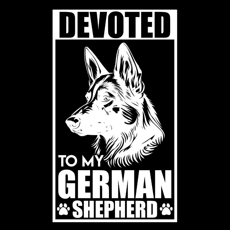 Schäferhund DEVOTED TO MY GERMAN SHEPHERD