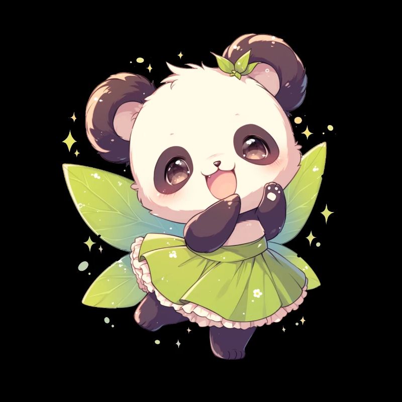Panda Ours Fée Panda Géant Japonais