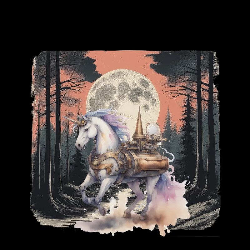 Einhorn Technik Maschine Einhörner Wal