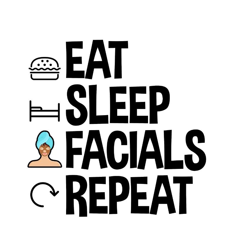 Manger des soins du visage Sleep Répéter 2
