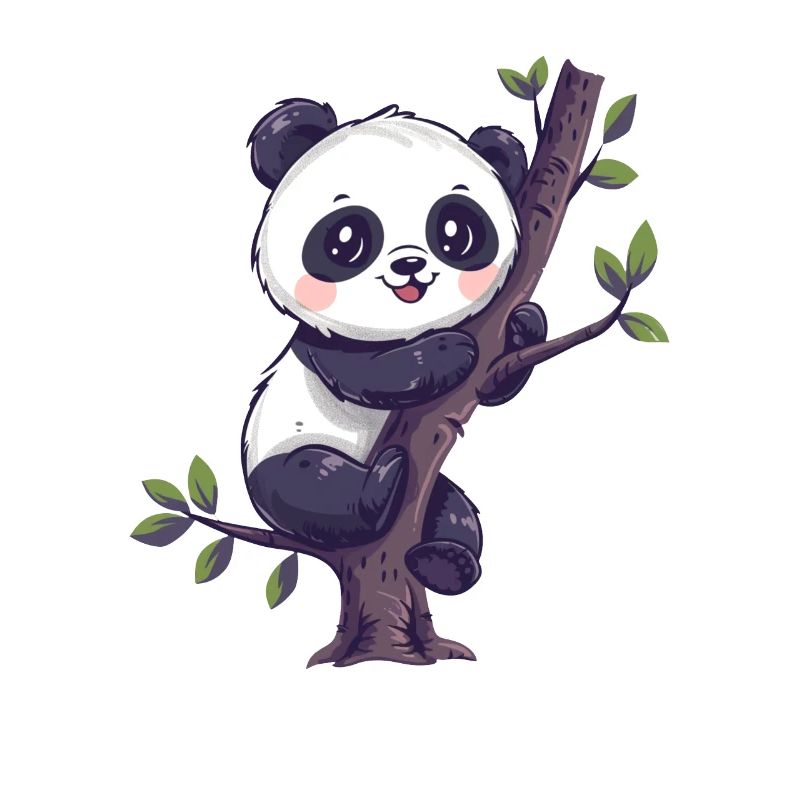 Panda Ours Escalade Panda Géant Japonais