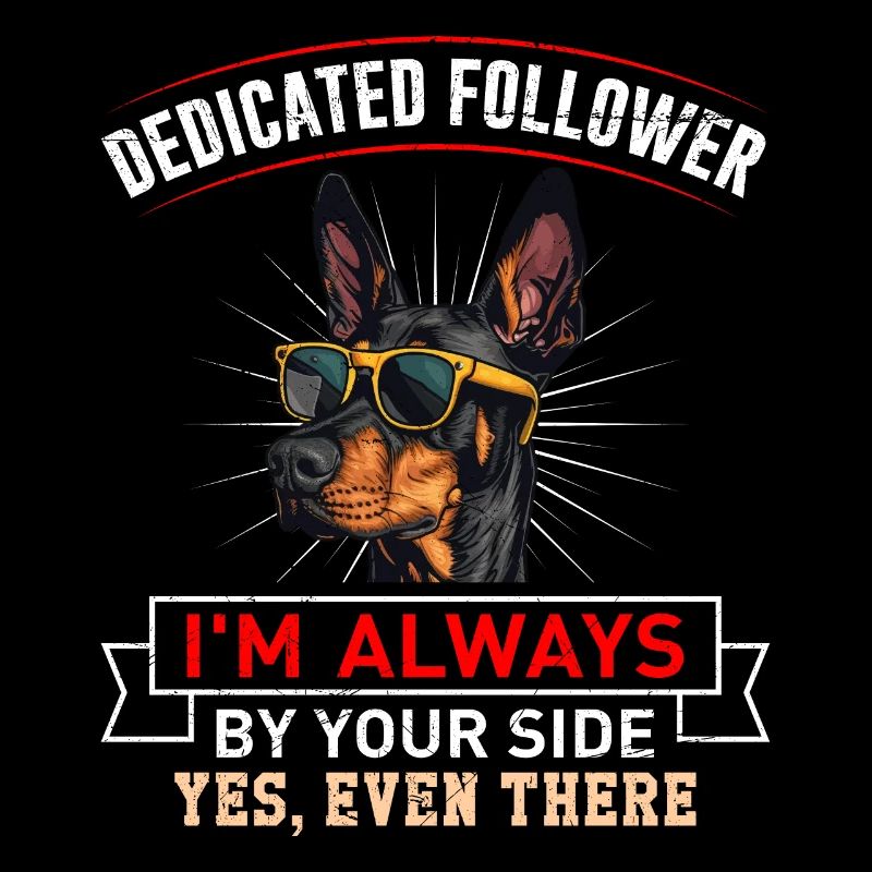 Doberman ADEPTE DÉVOUÉ Propriétaire de Doberman