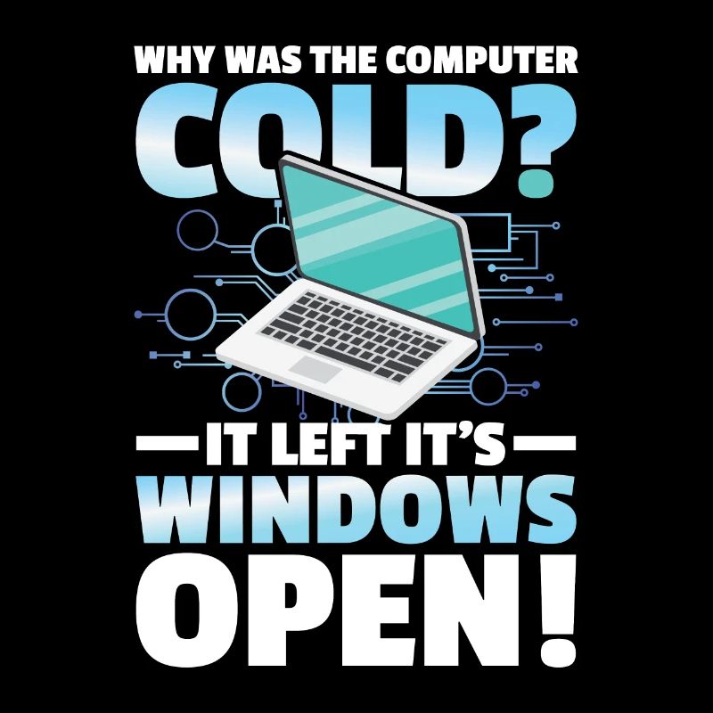 Why Was The Computer cold Left Its Windows Open