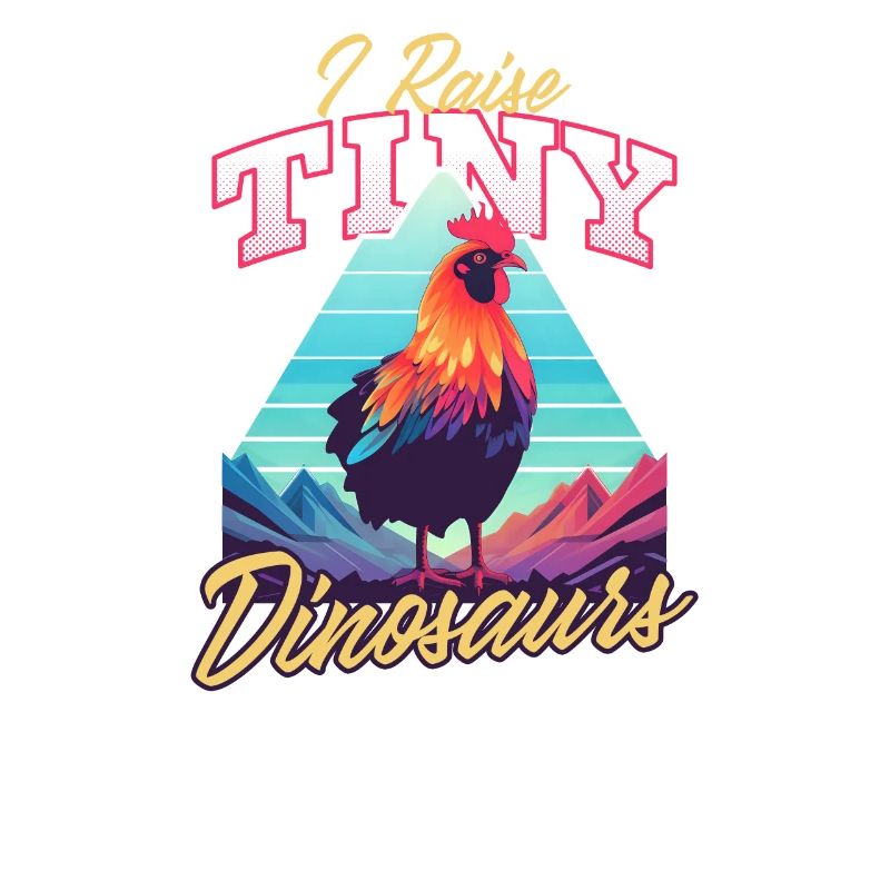 Chicken Farmer Raise Tiny Dinosaurs