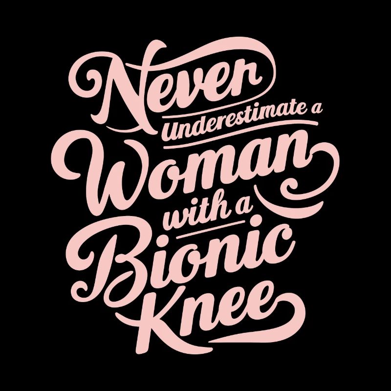 Femme Bionic Chirurgie De Remplacement Du Genou Joint