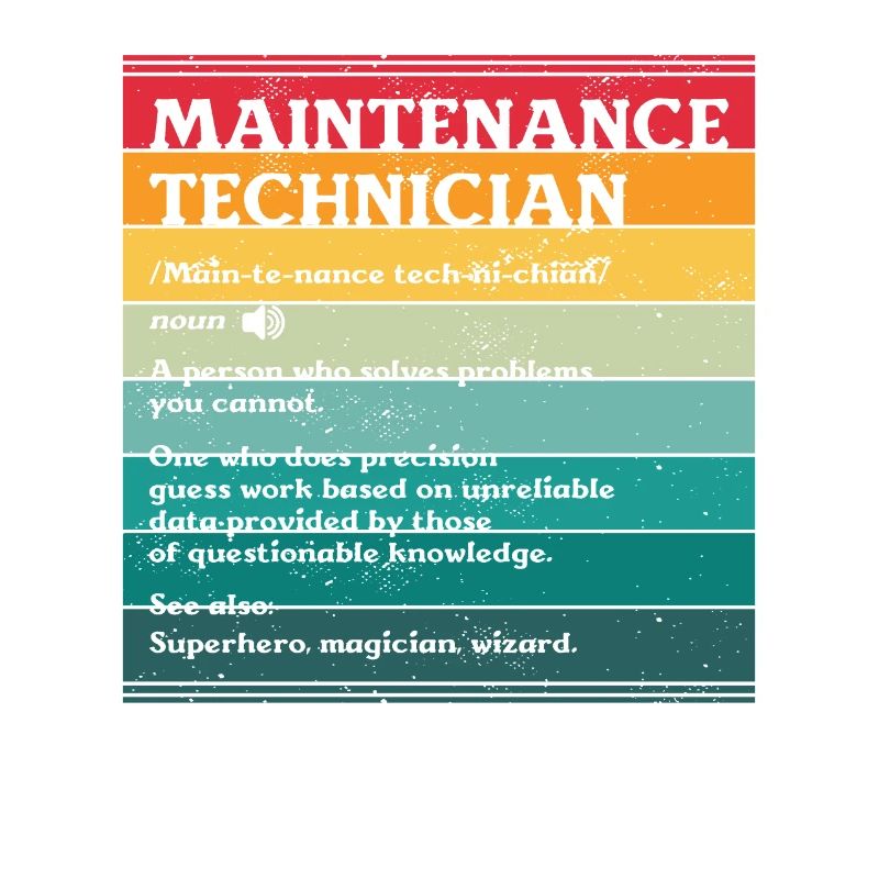 Définition de technicien de maintenance Technicien de maintenance Travailleur technique