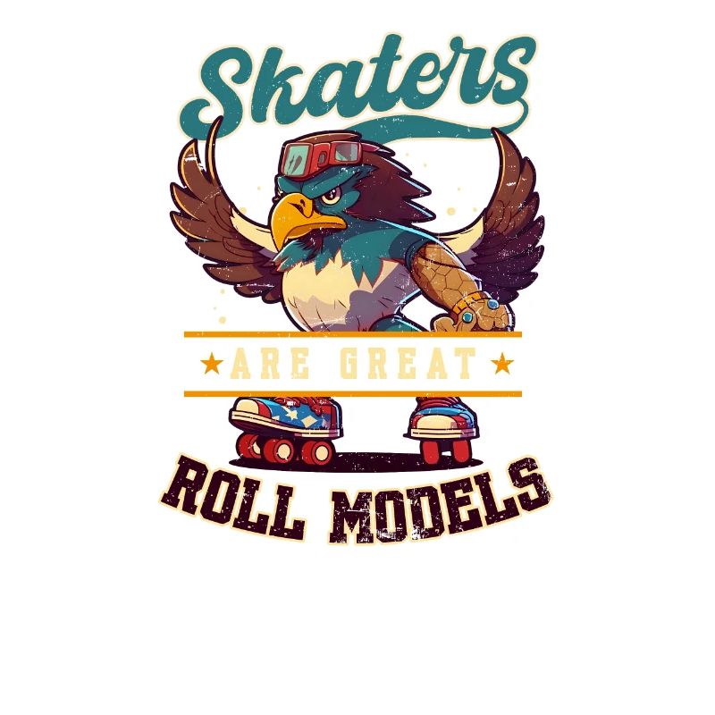 Roller Derby Skaters Great Roll Model Eagle