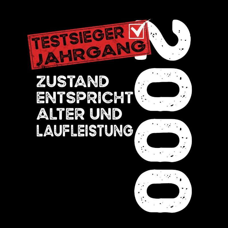 Gagnant du test d’anniversaire de 24 ans Vintage 2000