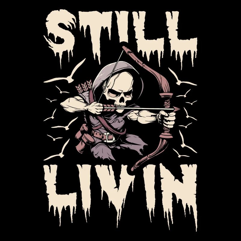 Bogenjagd Bogenjäger Skelett