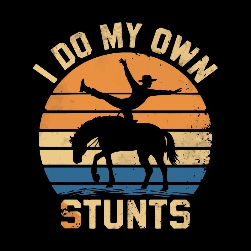 Aime le cadeau de voltige à cheval