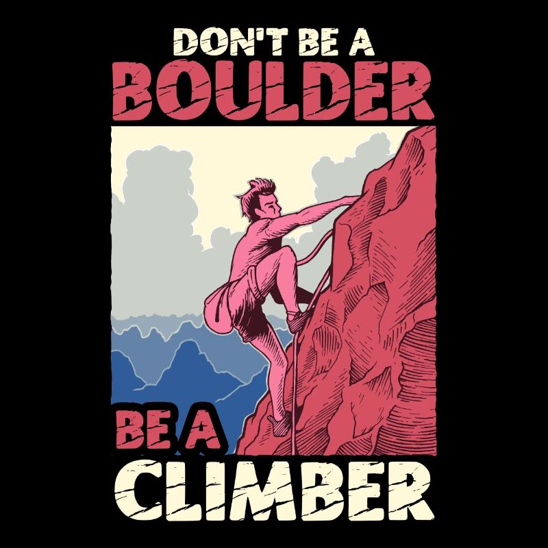 Climbing Mountain Boulder Climble Climber